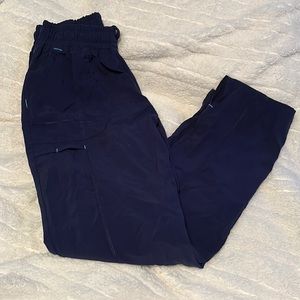 Medium navy blue scrub pants